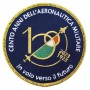 Patch ricamata con velcro
