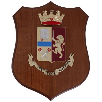 Crest Araldico Smaltato Polizia di Stato