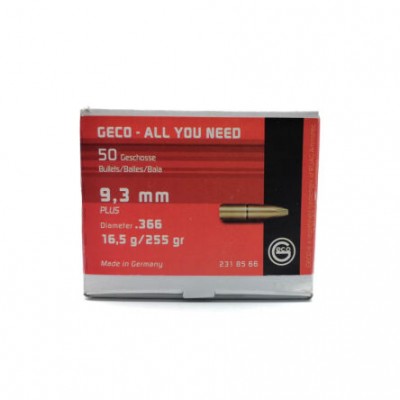 Palle da ricarica GECO 9.3mm .366 PLUS 16,5g/255gr