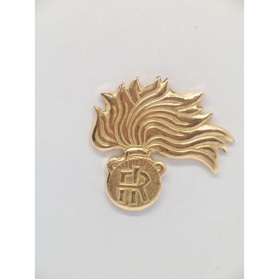 Spilla Fiamma Arma Carabinieri Oro