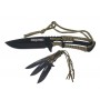 Cold Steel Coltelli da lancio 9" PARACORD con fodero 3pz