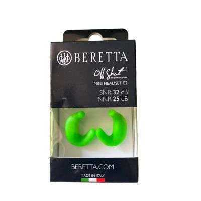 BERETTA TAPPI AURICOLARI MINI HEADSET E2
