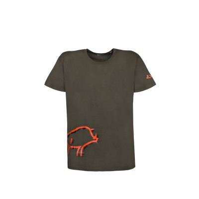 CINGHIALE MAN T-SHIRT Zotta Forest