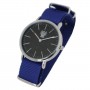 OROLOGIO ANALOGICO AQUILA POL.STATO CINT TESSUTO BLU